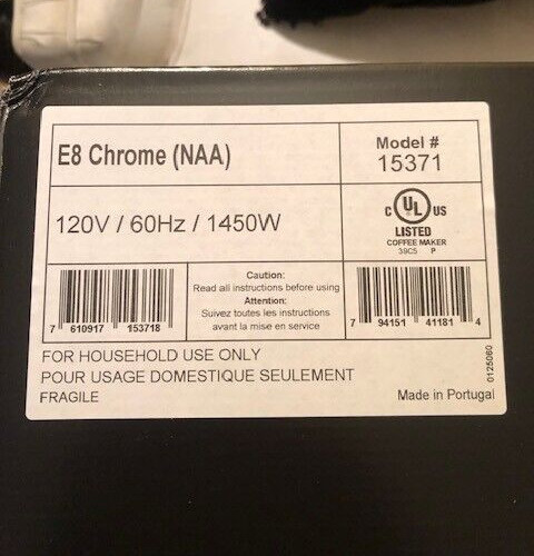 Brand new jura fully - e8,
